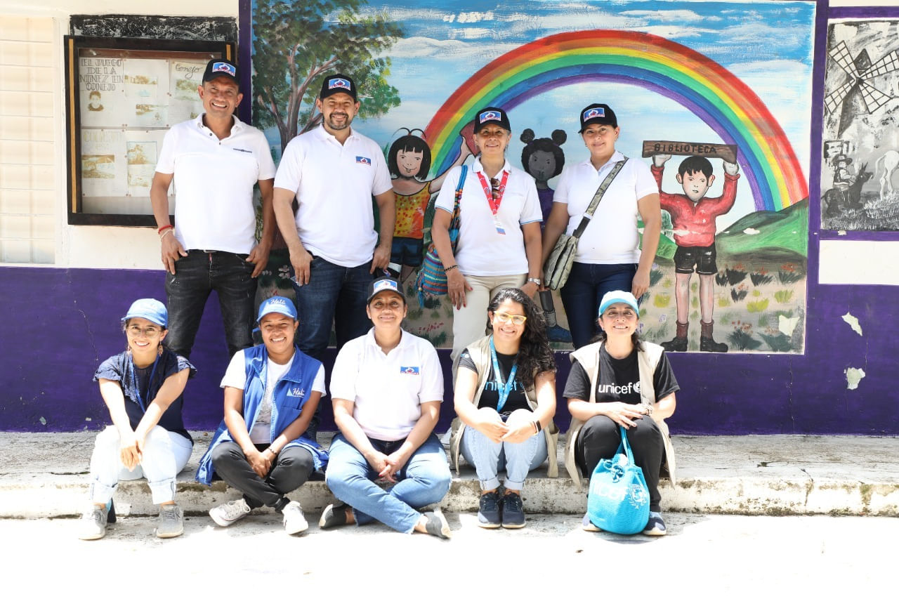 Grupo de voluntarios para fundaciones