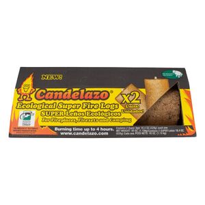 Súper Leño Candelazo Ecológico X2 Unds