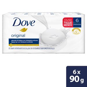 Dove Jabón Barra Original 90 G X6 Unds