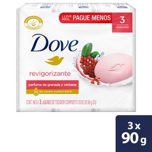 Jabon Dove Revigorizante 90 G X3 Unds