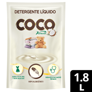 Detergente Liquido Coco Varela 1800 Ml