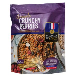 Granola Medalla de Oro Crunchy Berries 280 G