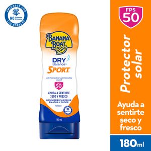Bloqueador Banana Boat Dry Sport Spf 50 180 Ml