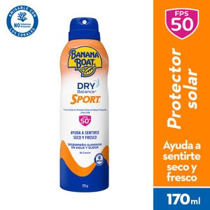 Bloqueador Banana Boat Dry Sport Spf 50 220 Ml