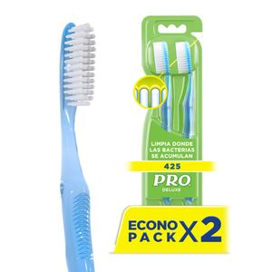 Cepillo de Dientes Oral B Pro Deluxe 425 Medio X2 Unds