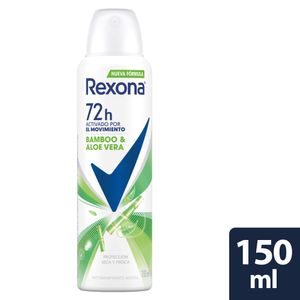 Desodorante Rexona Aerosol Mujer Bamboo 150 Ml