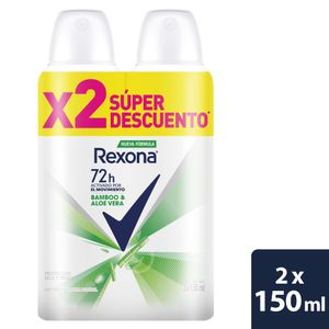 Desodorante REXONA Bamboo x2und 150ml (300 ml)