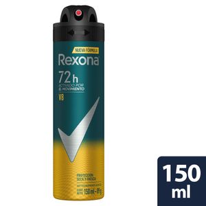 Desodorante Rexona V8 Aerosol Hombre 90 G