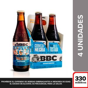 Cerveza BBC Chapinero 330 Ml X4 Unds