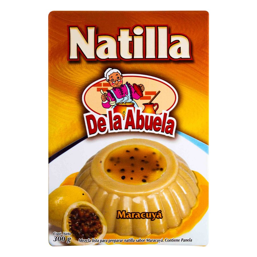 Imagen de Natilla De La Abuela Maracuya 300 G NATILLA DE LA ABUELA MARACUY 300 g