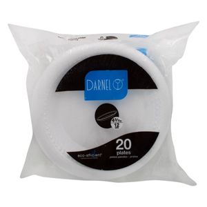 Plato Espumado Blanco 12 Ml X20 Unds