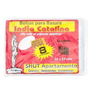 Bolsa de Basura Shut Apartamento 58x83 Ml X8 Unds