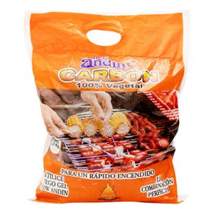 Carbón Vegetal Andin 2,5 Kg