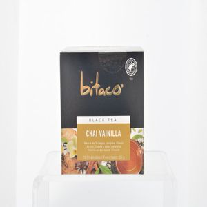 Té Bitaco Negro Chai y Vainilla 20 G