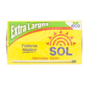 Fósforo El Sol Madera Extralargo