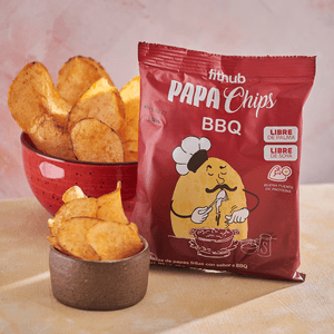Chips de Papas Fithub BBQ Ahumado 25 G