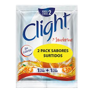 Refresco Clight Surtido en Polvo 28 G X2 Sobres