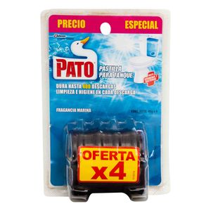 Limpiador PATO inodoro tanque pastilla, marina (160 gr)