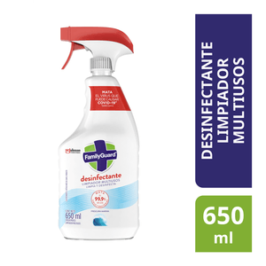 Desinfectante Family Guard Limpiador Multisuperficies 650ml