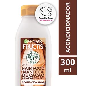 Acondicionador Garnier Hair Food Cacao Reparación Rizos 300 Ml