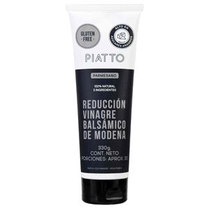 Vinagre Piatto Balsámico de Módena Parmesano 330 G