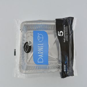 Molde de Aluminio Darnel Lasaña 28 Oz X5 Unds