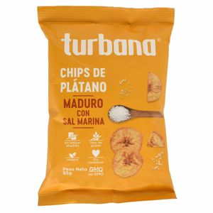 PASABOCA TURBANA CHIPS PLATANO MADURO 85g