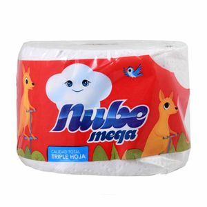 Papel Higiénico Nube Mega Blanco Std Triple Hoja 30 Mts X1 Und