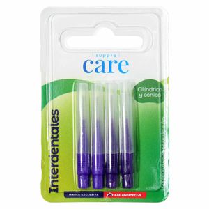 Cepillo Interdent Suppra Care X4 Unds