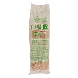 Cuchara Darnel Madera 140 mm X20 Unds