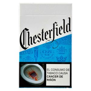 Cigarrillo Chesterfield Azul Cajetilla X20 Unds
