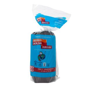 Bolsa de Basura La Superior ServiBolsa Tipo Apartamento X2 Unds