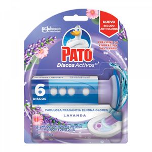Desinfectante Inodoro Pato Discos Activos Aplicador 36ml