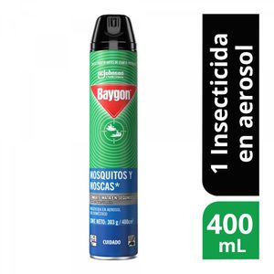 Baygon insecticida aerosol mata insectos voladores 400ml