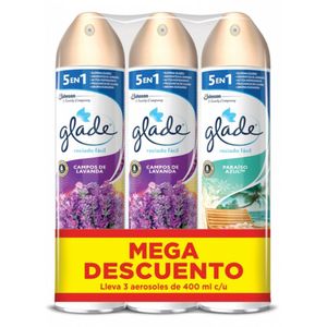 Ambientador Glade Aerosol 3 und 1200ml