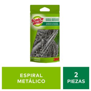 Esponja Scotch Brite Espiral Metálico X2 Unds