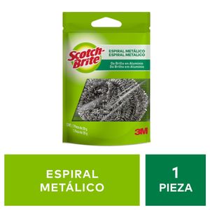 Esponja SCOTCH BRITE acero inoxidable (1 und)