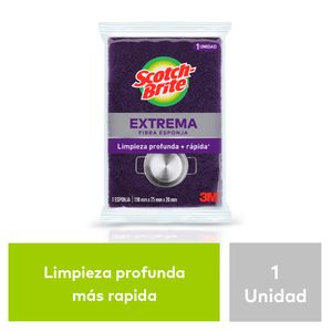 Esponja Scotch Brite Extrema Limpieza X1 Und
