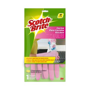 Guantes SCOTCH BRITE cocina extra sensitive (1 und)
