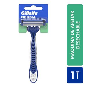 Maquina de Afeitar Gillette Desechable Derma Protección X1 Und