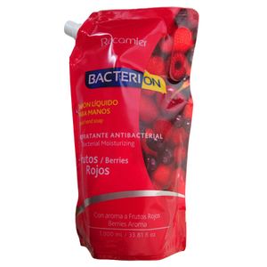 Jabón Líquido Bacterion Frutos Rojos 1 Lt