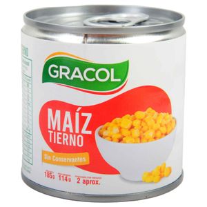 Maíz Gracol Tierno 185 G