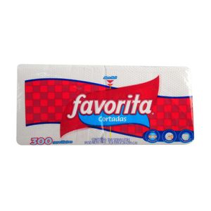 Servilleta Favorita Cortadas X300 Unds