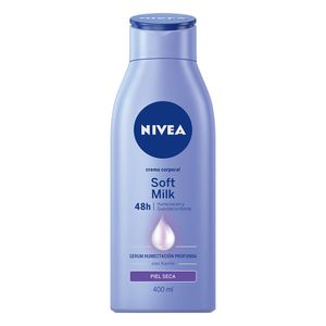 Crema Corporal Nivea Soft Milk 400 Ml
