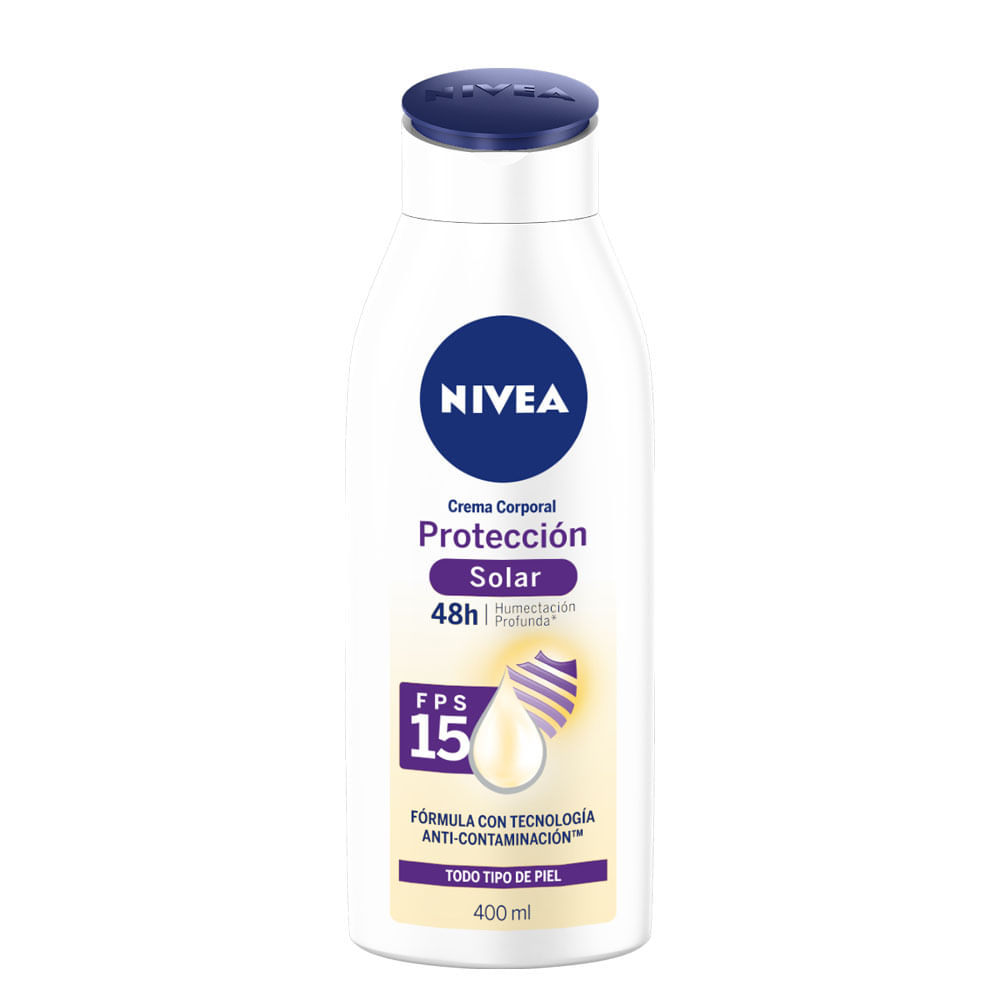 Imagen de CREM CORP NIVEA PROTECCION SOLAR 400ML