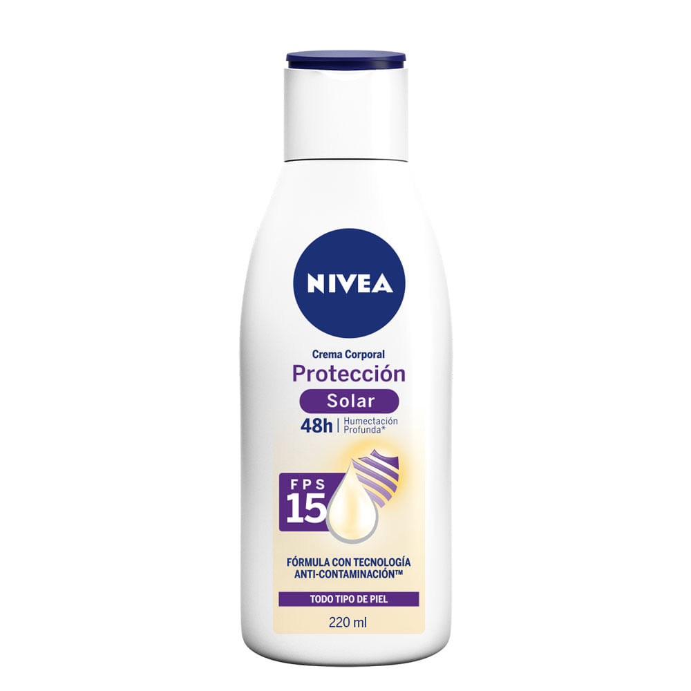 Imagen de CREM CORP NIVEA PROTECCION SOLAR 220ML
