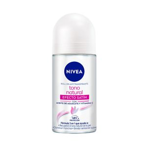 Desodorante Nivea Roll On Aclarado Satín 50 Ml