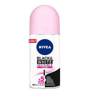 Desodorante Nivea Roll On Invisible Black & White 50 Ml