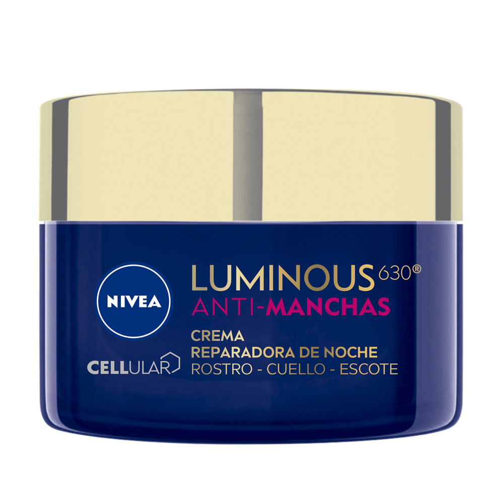 Crema Nivea Cellular Luminous Anti Manchas Noche 50 Ml