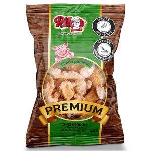 Pasaboca Chicharrón Riko's Premium Limón 60 G
